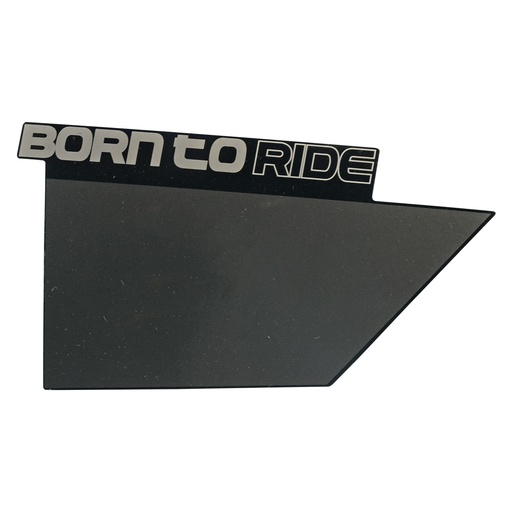 [F13020700] ETIQUETA BORN TO RIDE IZQ