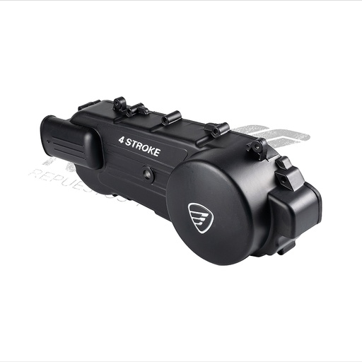 [E11010195] CUBIERTA CARTER IZQ NEGRO