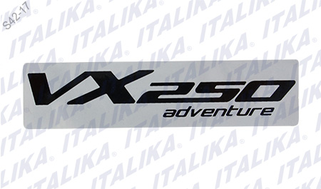 [F03060002] ETIQUETA VX250 ADVENTURE