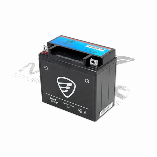 [F06010055] BATERIA ITALIKA MF-FA I12N9-BS