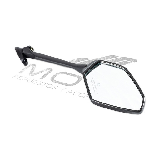 [F10010251] ESPEJO DER CON LOGO Y LEYENDA