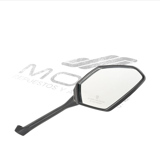 [F10010304] ESPEJO DER CON ISOTIPO Y LEYENDA