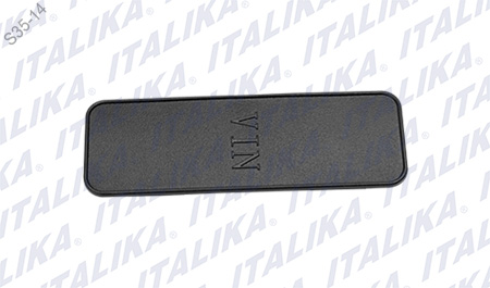 [F12010026] CUBIERTA DE NUMERO DE SERIE