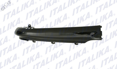 [F13010613] CUB TRAS IZQ NEGRA BRILLANTE