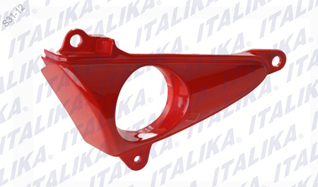 [F13010672] PLACA DECORATIVA IZQ ROJA