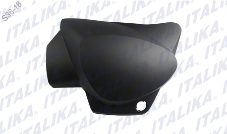 [F13010912] CUBIERTA LAT IZQ NEGRA MATE