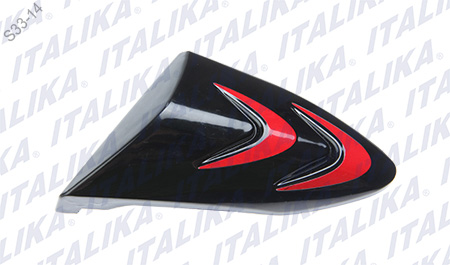 [F13011098] CUBIERTA DEC LAT DER NEGRO ROJO