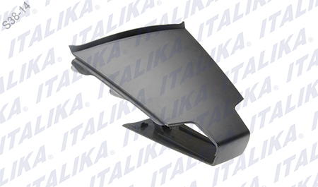 [F13011137] CUBIERTA CALAVERA NEGRO MATE