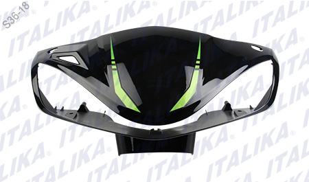 [F13011212] CUBIERTA FR MANUBRIO NEGRO VERDE