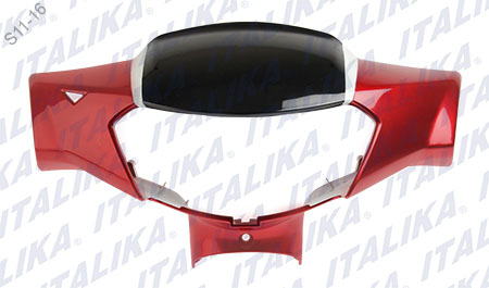 [F13011449] CUBIERTA FR MANUBRIO ROJO NEGRO