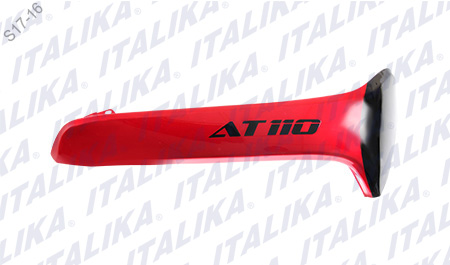 [F13011500] CUB PIERNA DER ROJO NEGRO