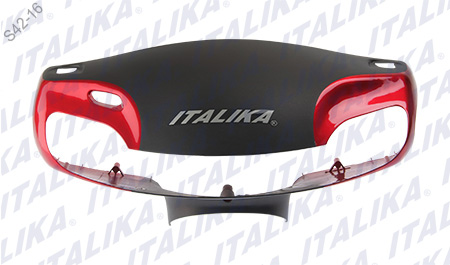 [F13011616] CUBIERTA FR MANUBRIO ROJO NEGRO