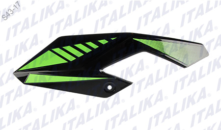 [F13011684] CUBIERTA FARO IZQ NEGRO VERDE