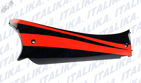 [F13011943] CUBIERTA LAT DER NEGRO NARANJA