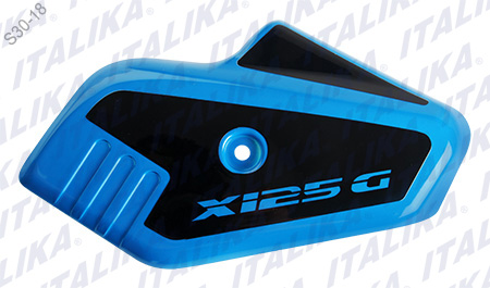 [F13011962] CUBIERTA AMORTIGUADOR DER AZUL NEGRO