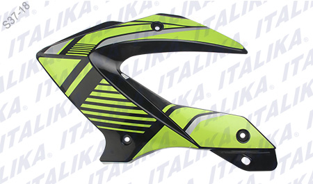 [F13011967] CUBIERTA TANQUE IZQ NEGRO VERDE