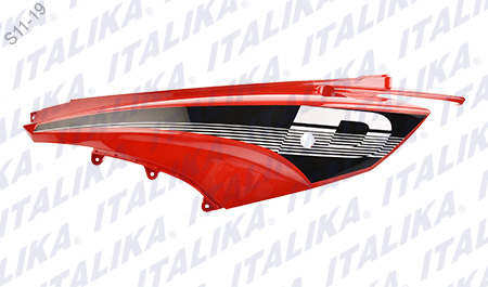 [F13012069] CUBIERTA TRAS IZQ ROJO