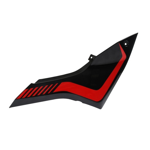 [F13012497] CUBIERTA LAT IZQ NEGRO ROJO