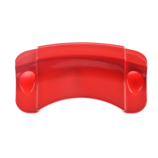 [F13012528] PLACA CONECTORA PLASTICO GUANTERA ROJO