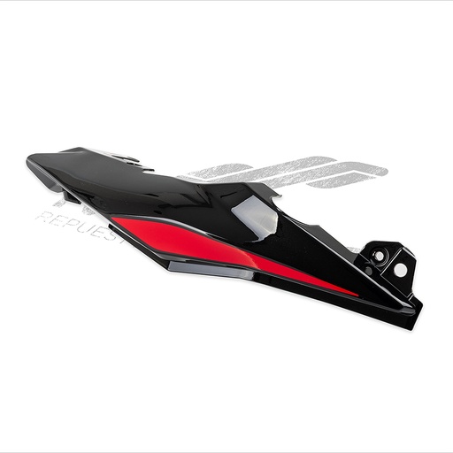 [F13012745] CUBIERTA TRAS IZQ NEGRO ROJO