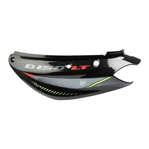 [F13013021] CUBIERTA TRAS IZQ NEGRO PERLADO GRIS