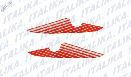 [F13020117] JGO ETIQUETAS CUBIERTA TRAS NARANJA