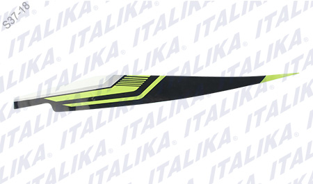 [F13020234] ETIQUETA CUBIERTA TRAS SUP IZQ VERDE