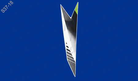 [F13020254] ETIQUETA CUBIERTA AMORTIGUADOR DER VERDE