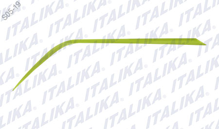 [F13020295] ETIQUETA CUBIERTA GUIA AIRE INF DER