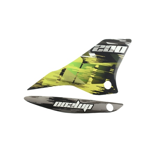 [F13020311] JGO ETIQUETAS CUBIERTA TANQUE DER