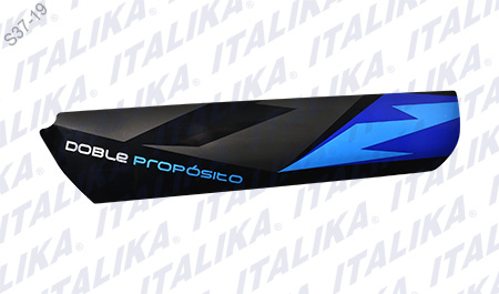 [F13020362] ETIQUETA CUBIERTA AMORTIGUADOR IZQ