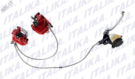 [F14020377] SISTEMA FRENO DEL CALIPER ROJO
