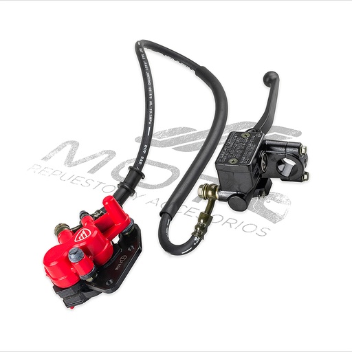 [F14020659] SISTEMA FRENO DEL ROJO BRILLANTE ISOTIPO