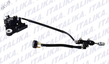 [F15020288] SISTEMA FRENO TRAS NEGRO CON LOGO