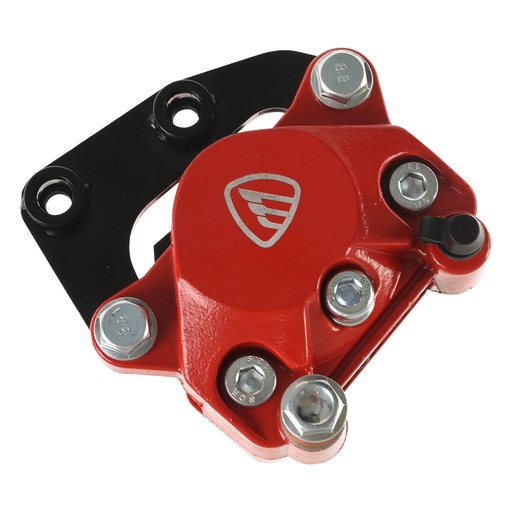 [F15020362] CALIPER FRENO TRAS ROJO CON ISOTIPO