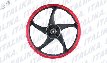 [F15030103] RIN TRAS NEGRO FILO ROJO