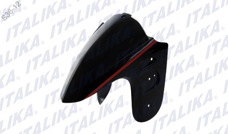 [F16010117] SALPICADERA DELANTERA NEGRA