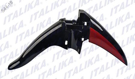 [F16010220] SALPICADERA DEL NEGRO ROJO