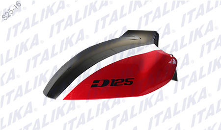 [F16010250] SALPICADERA DEL NEGRO ROJO