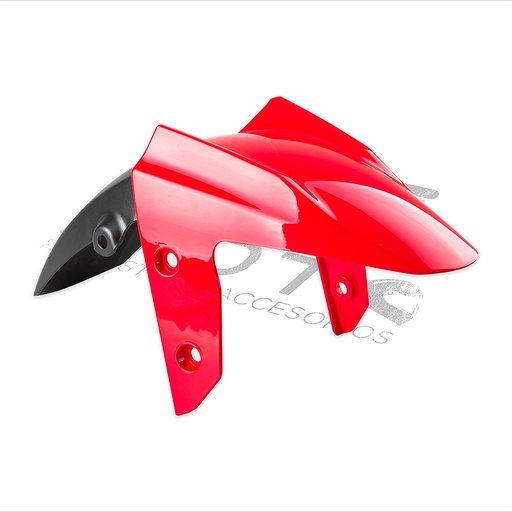 [F16010390] SALPICADERA DEL ROJO NEGRO