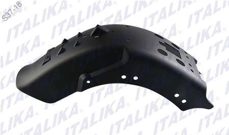 [F16020063] SALPICADERA TRAS NEGRO MATE