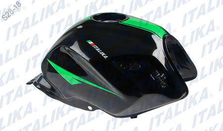 [F17010197] TANQUE COMBUSTIBLE NEGRO VERDE