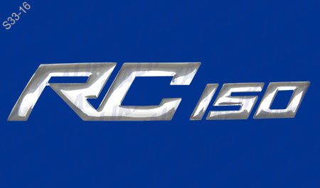 [F17050010] ETIQUETA RC150 TANQUE COMBUSTIBLE