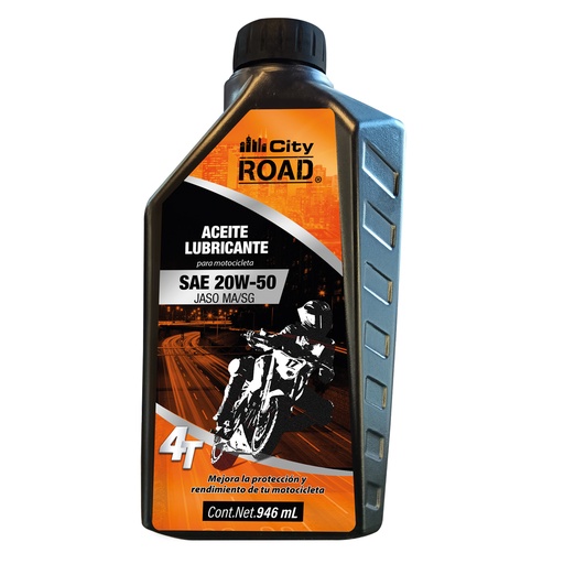 [L01010009] ACEITE CITY ROAD 4T 20W50 SG